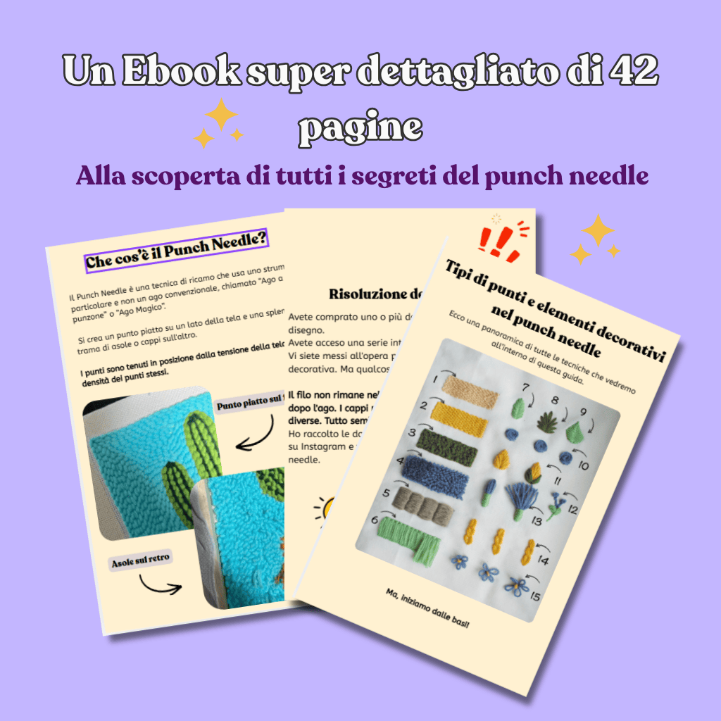 Ebook "Punch Needle - Tutti i Segreti"